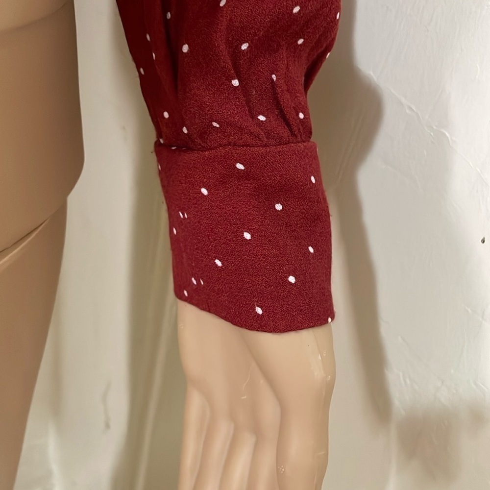 Reformation Red Polka Dot Top - Picture 14 of 14